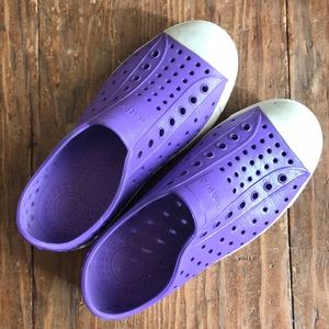 Purple Native Kid Shoes